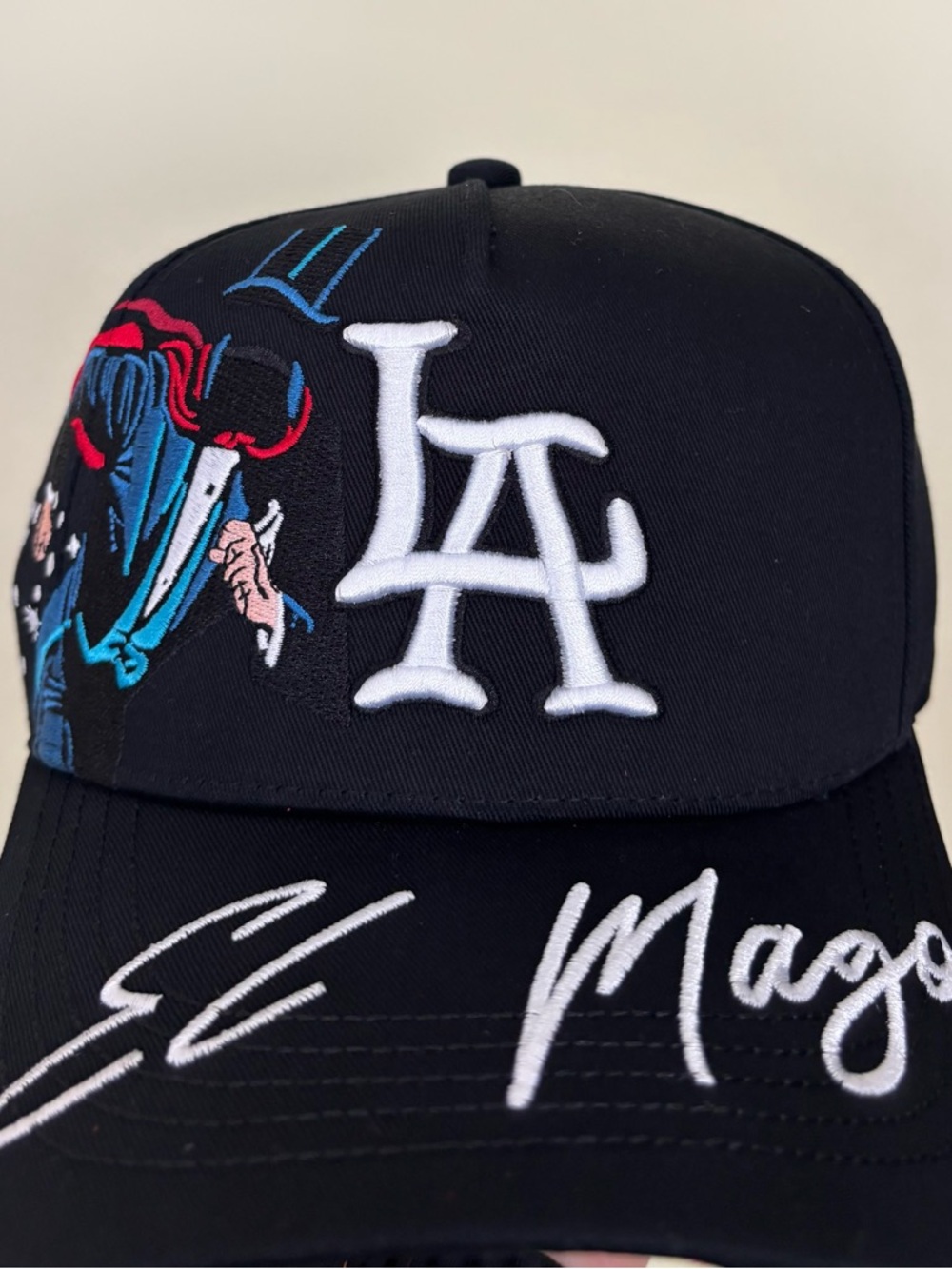 Black & Red L.A. El Mago SnapBack Dandy Hat